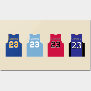 Michael Jordan Jersey History Posters and Art